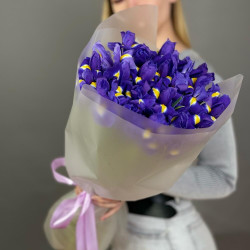 Букет из 21 ириса